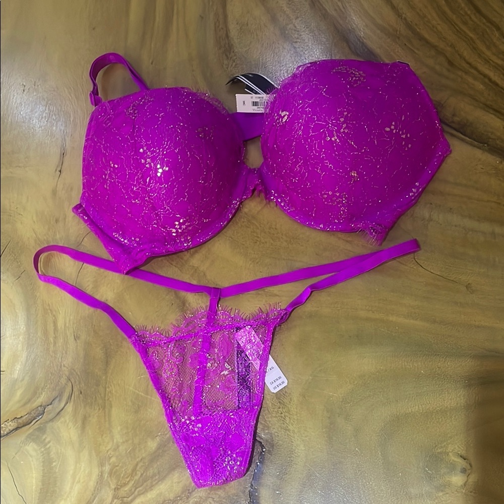 Victoria's Secret Purple Push-Up Bra Intimates